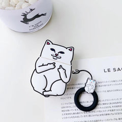 Cat Cartoon AirPods Case