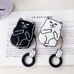 Cat Cartoon AirPods Case