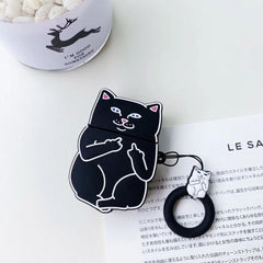 Cat Cartoon AirPods Case