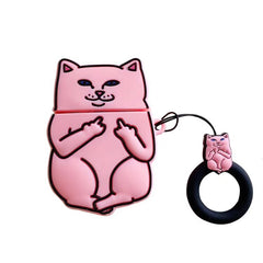 Cat Cartoon AirPods Case